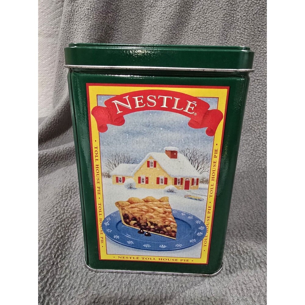 Nestle Limited Edition Collectors Tin 4 Seasons 6" x 4" x 4"